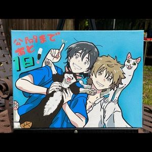 Shun Hashimoto and Mio Chibana from The Stranger By the Beach ☀️ DM to purchase